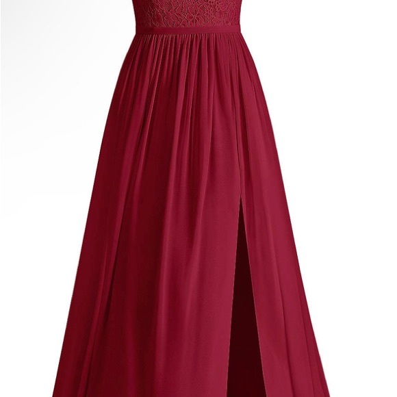 New Azazie Arden Burgundy Bridesmaid/Special Occasion Dress - Picture 2 of 6